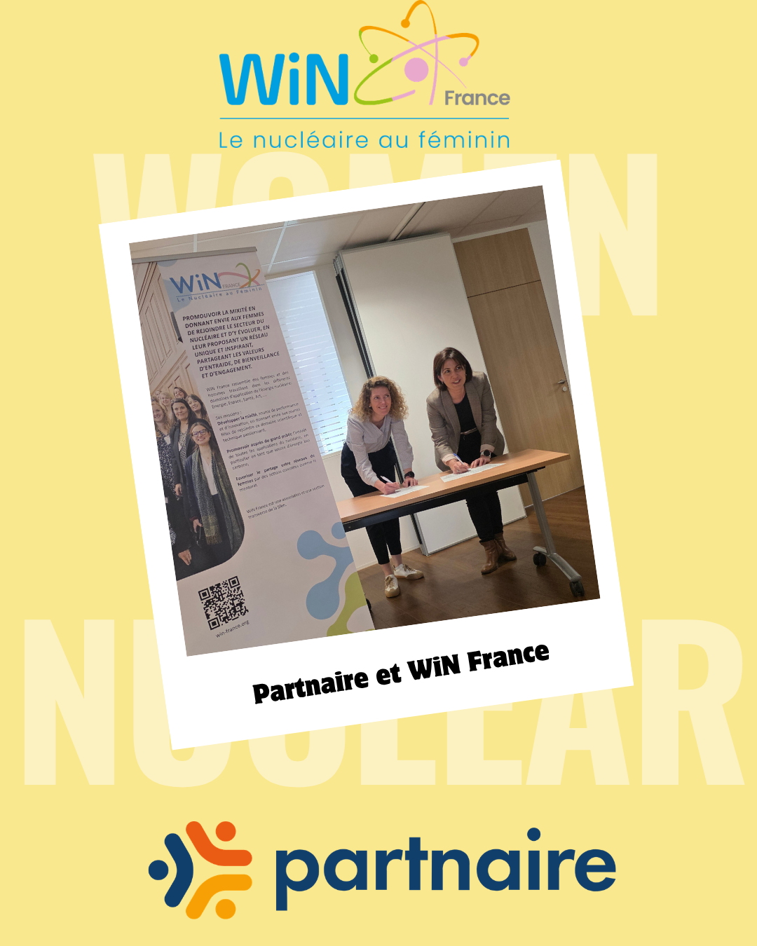 image à la une WiN France et Partnaire officialisent leur partenariat !