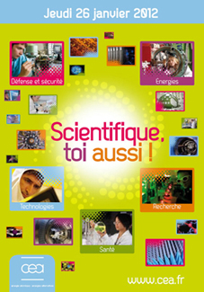 image à la une « Scientifique toi aussi » sur le thème « Femmes et sciences » au CEA Cadarache