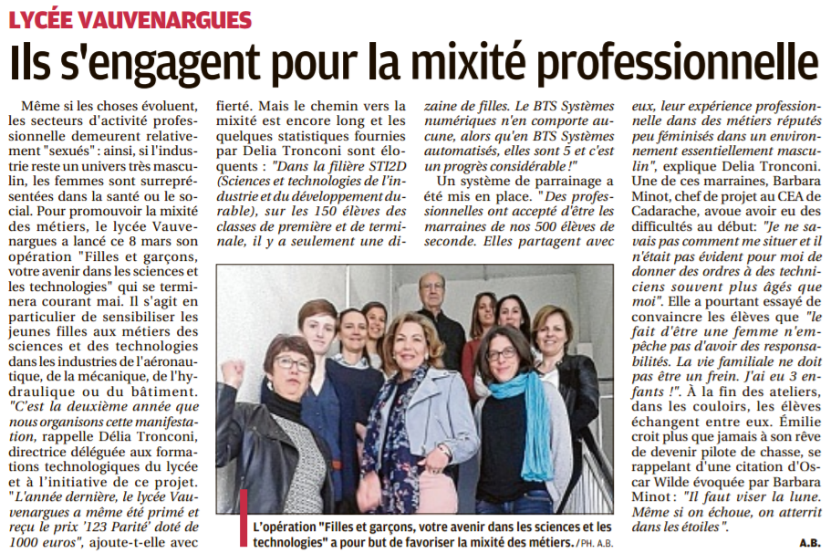 image à la une Filles et garçons, votre avenir dans les sciences et les technologies