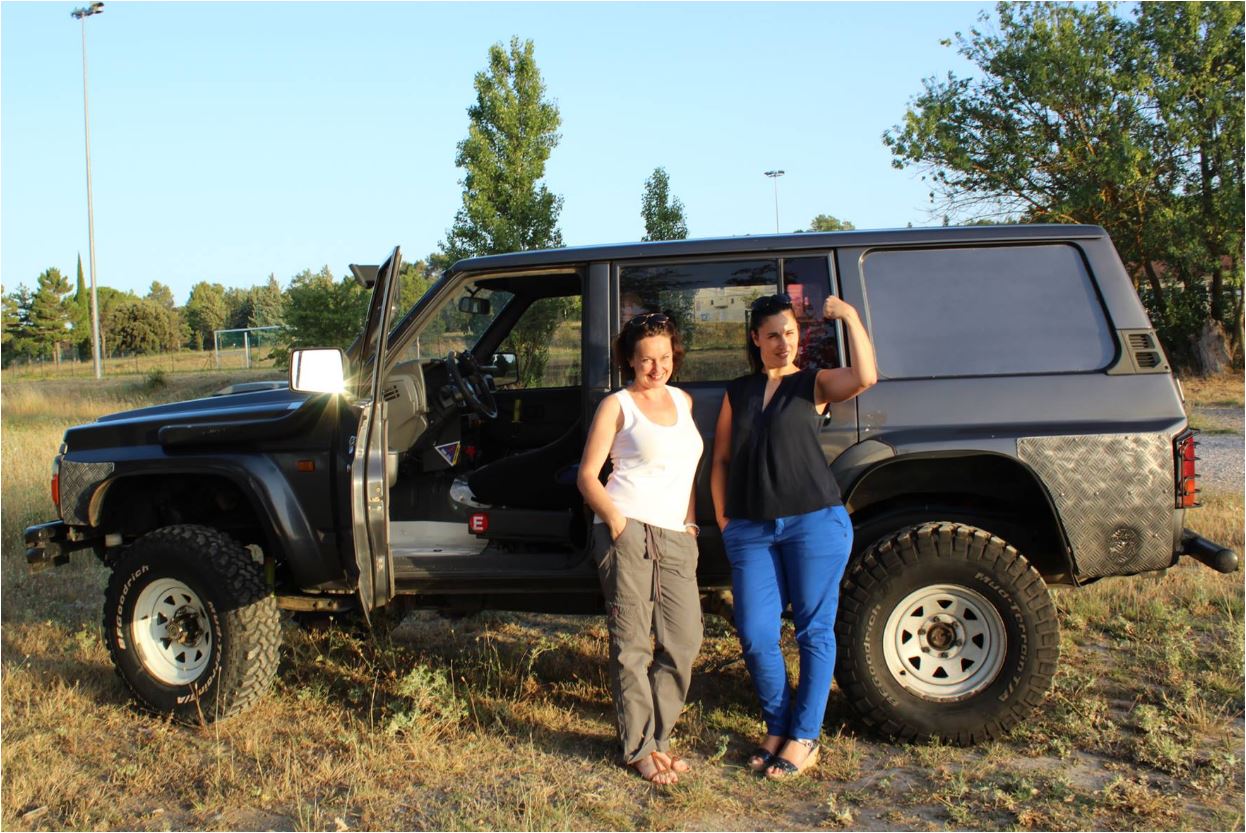 image à la une Cristèle et Delphine et le Rallye Aïcha des Gazelles 2018