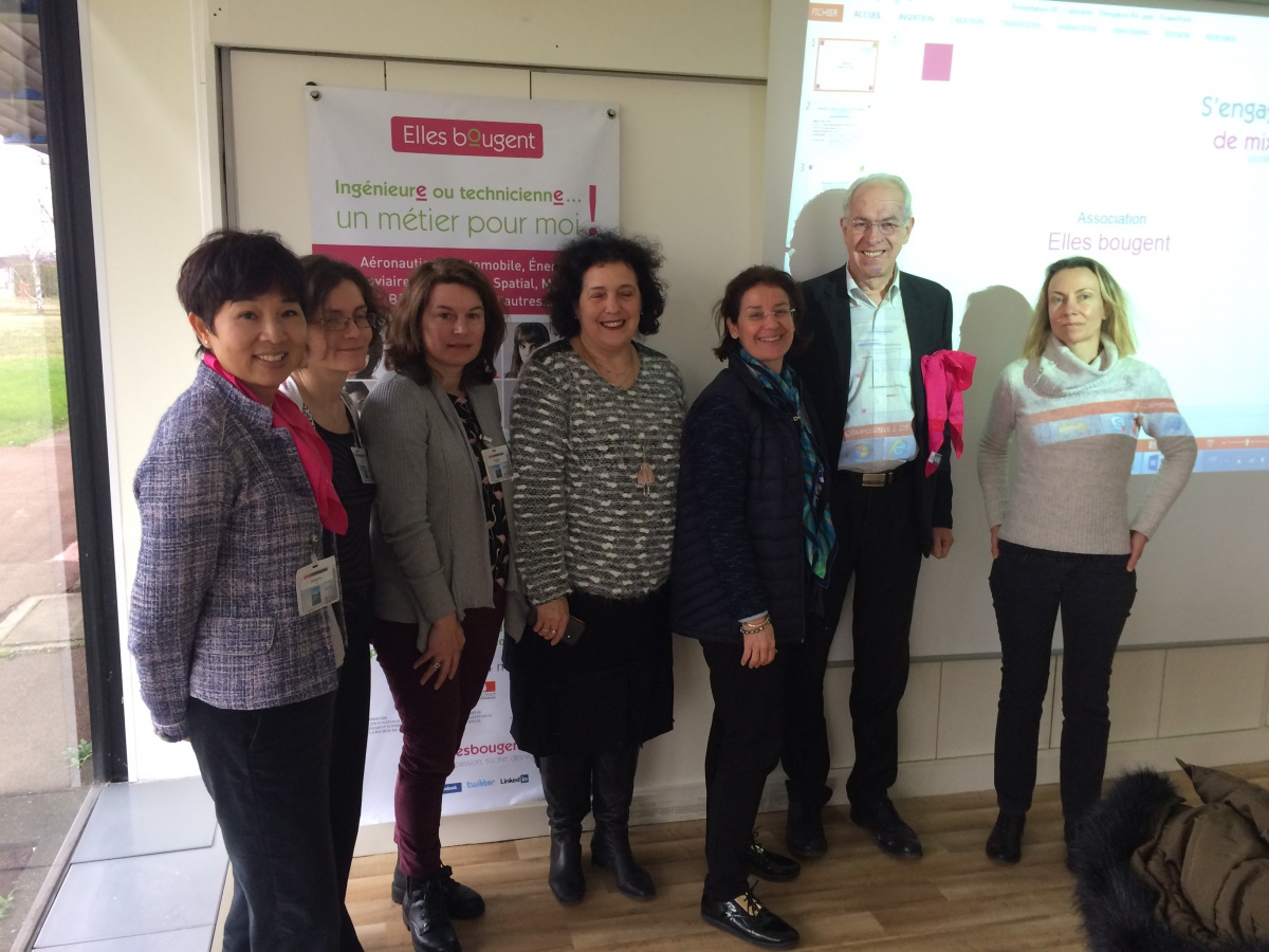 image à la une Rencontre régionale Elles Bougent en partenariat avec WiN Rhône Ain Loire
