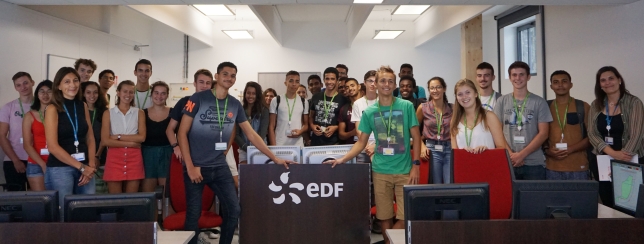 image à la une Les étudiants INSA visitent la Direction Technique d&rsquo;EDF à Lyon