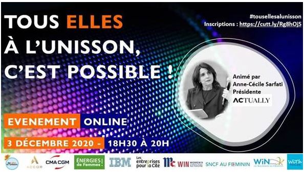 image à la une « Tous Elles à l&rsquo;unisson c&rsquo;est possible! »