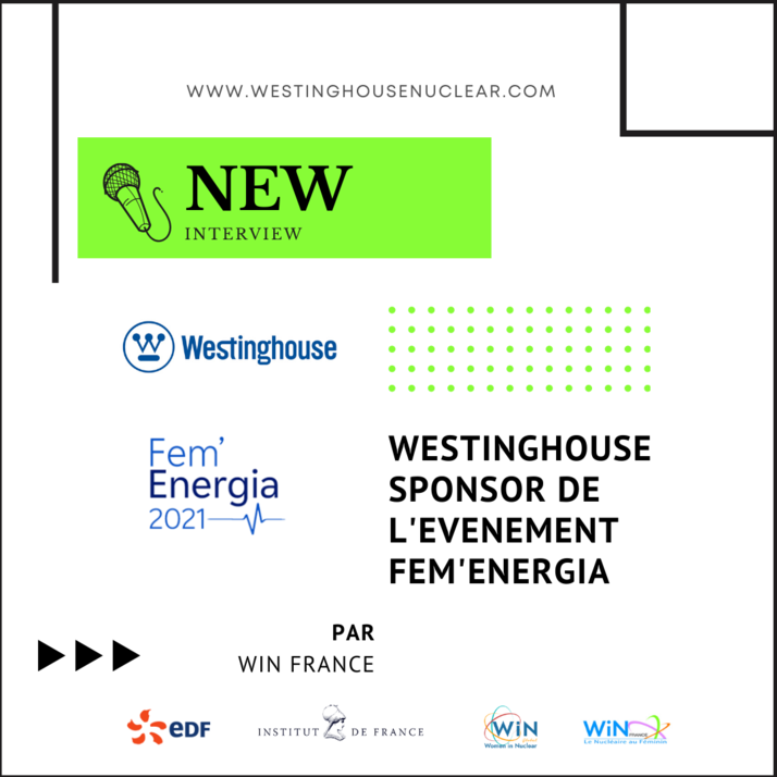 image à la une Sponsor de l&rsquo;événement Fem&rsquo;Energia 2021 : Westinghouse
