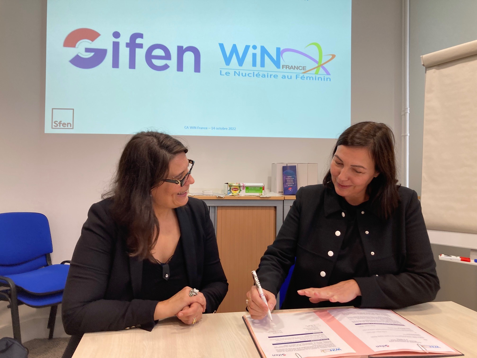 image à la une Partenariat Gifen – WiN France