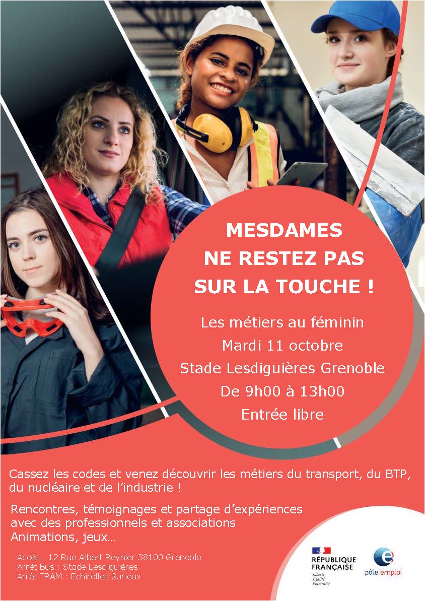 image à la une Mesdames ne restez pas sur la touche !