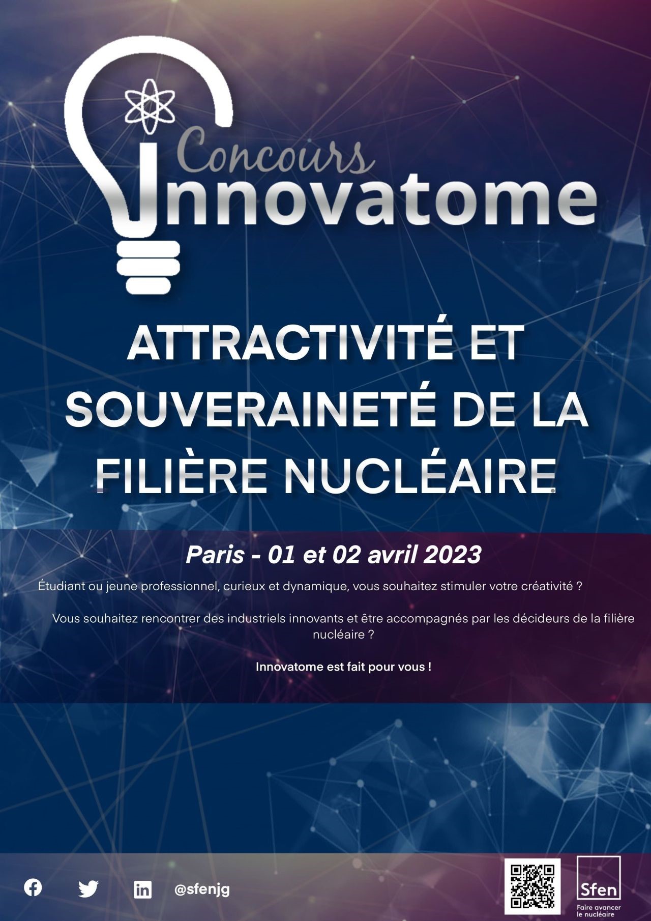 image à la une Concours Innovatome 2023