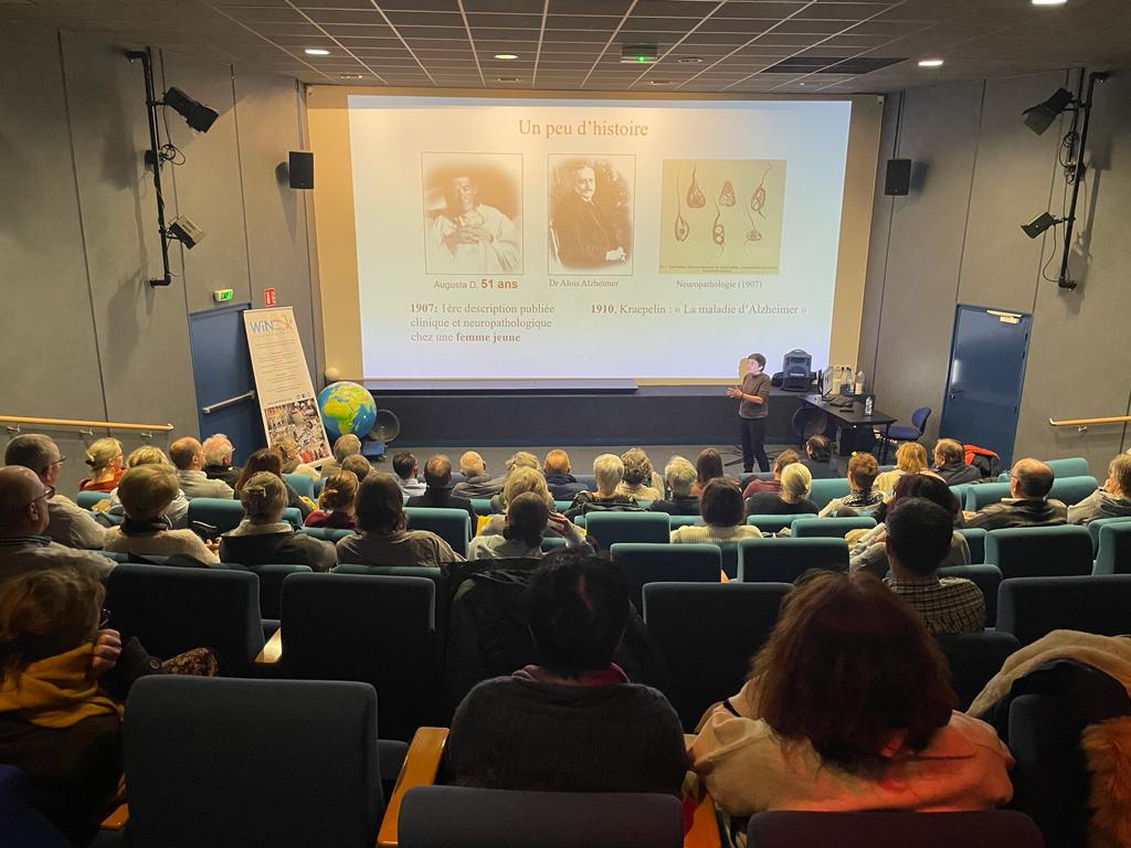 image à la une WiN Normandie : retour sur la conférence « Alzeihmer : comprendre pour soigner »