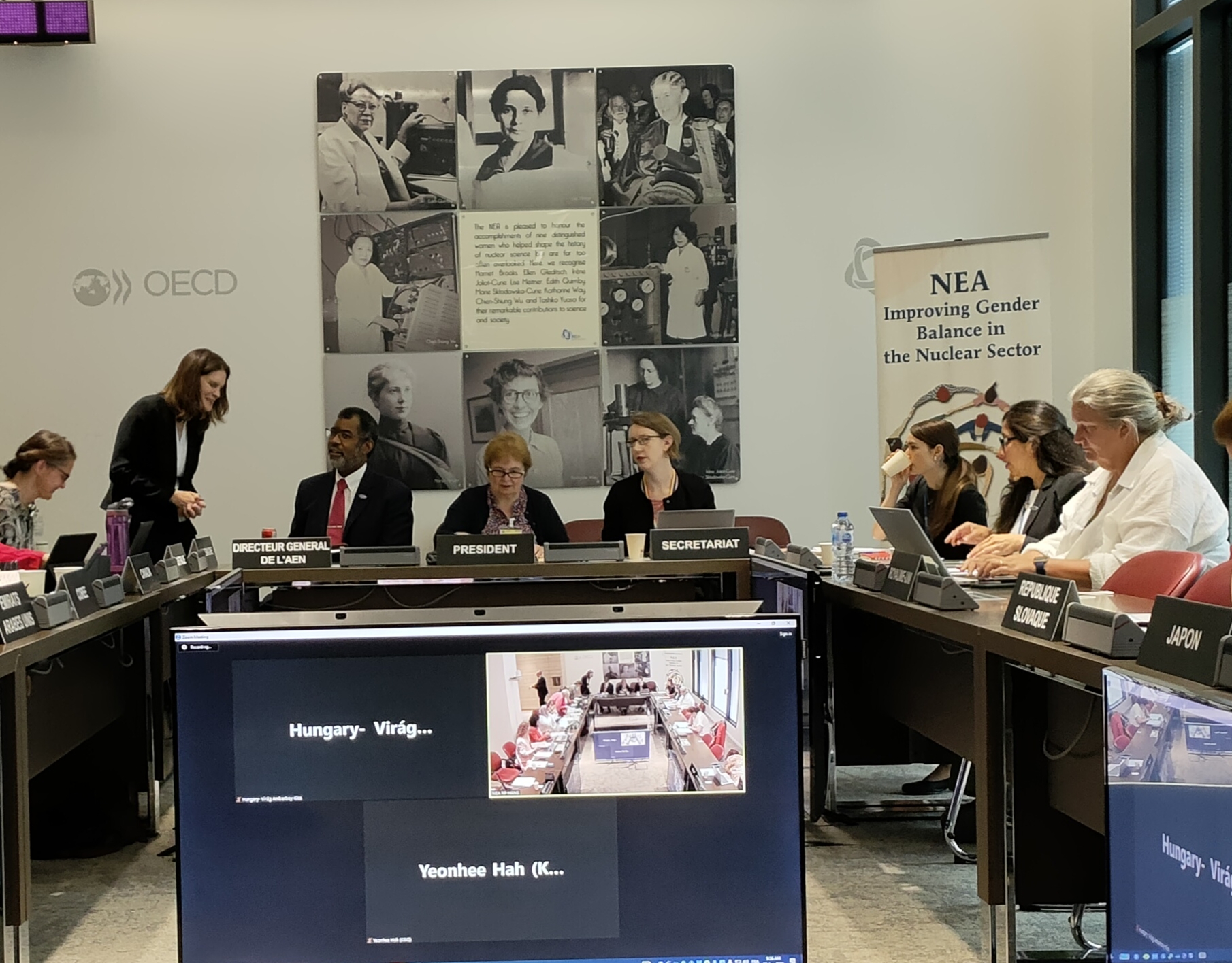 image à la une OCDE/NEA : Réunion du Groupe &lsquo;Amélioration de l&rsquo;équilibre Femmes/hommes dans le secteur nucléaire&rsquo;
