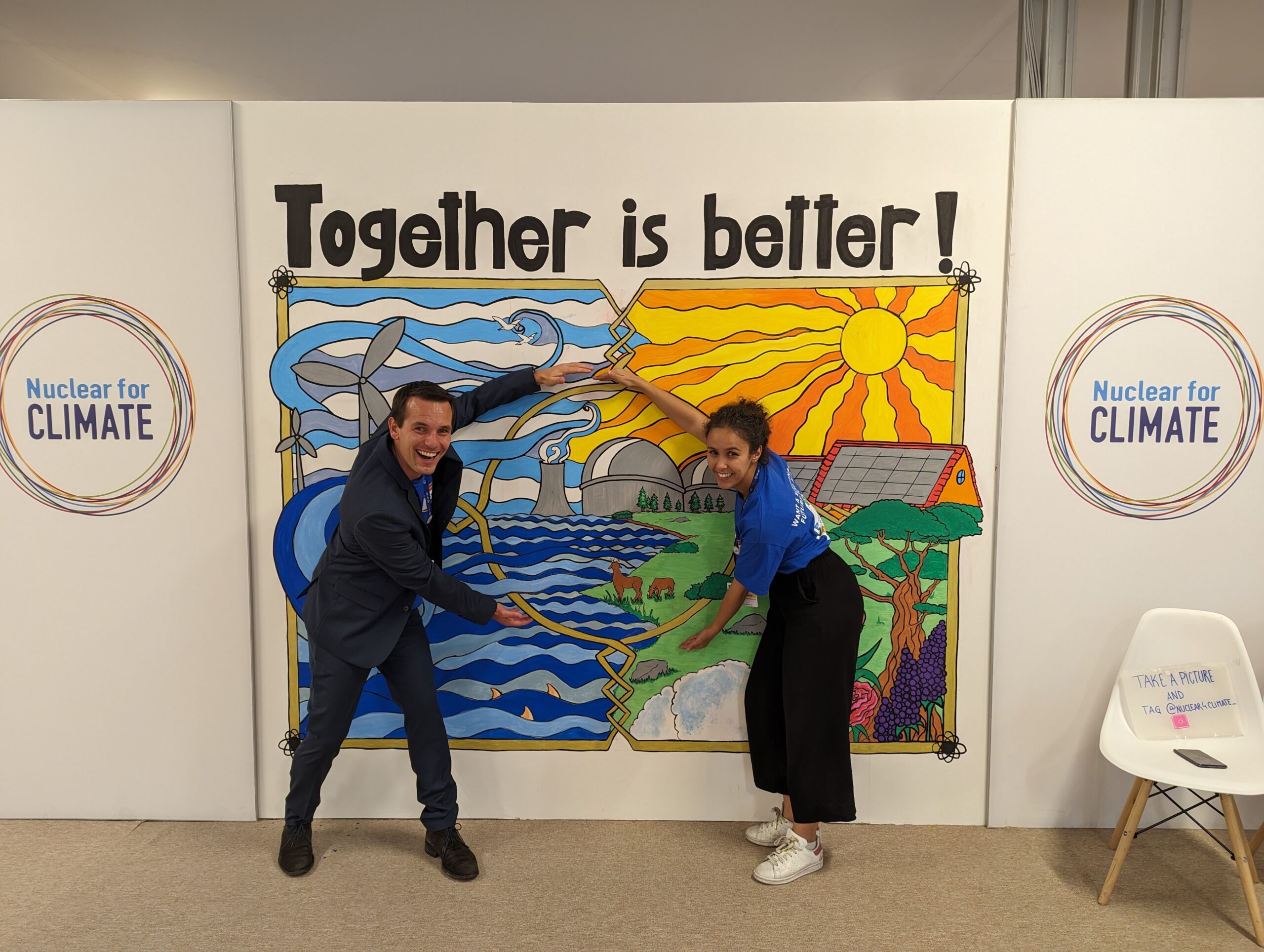 image à la une WiN France présente à la COP 28, Jean-françois Cantel témoigne.