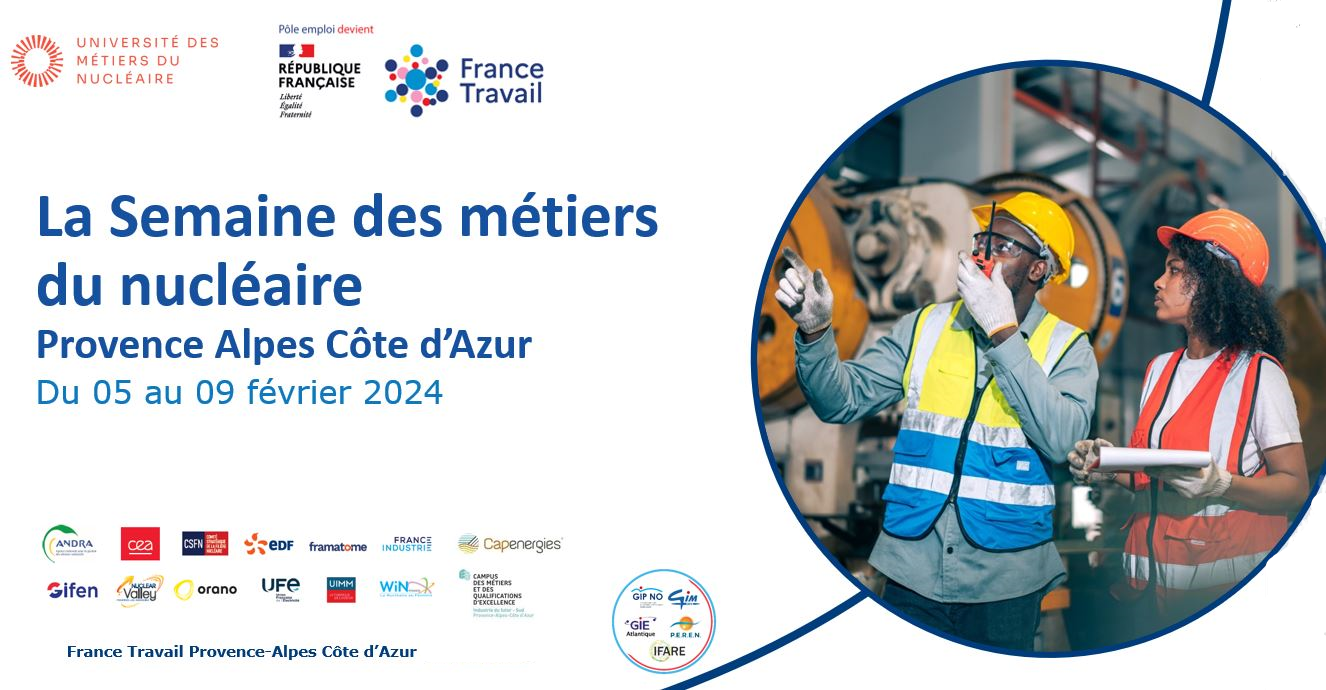 image à la une WiN PACA : café des métiers du nucléaire, le 7 février
