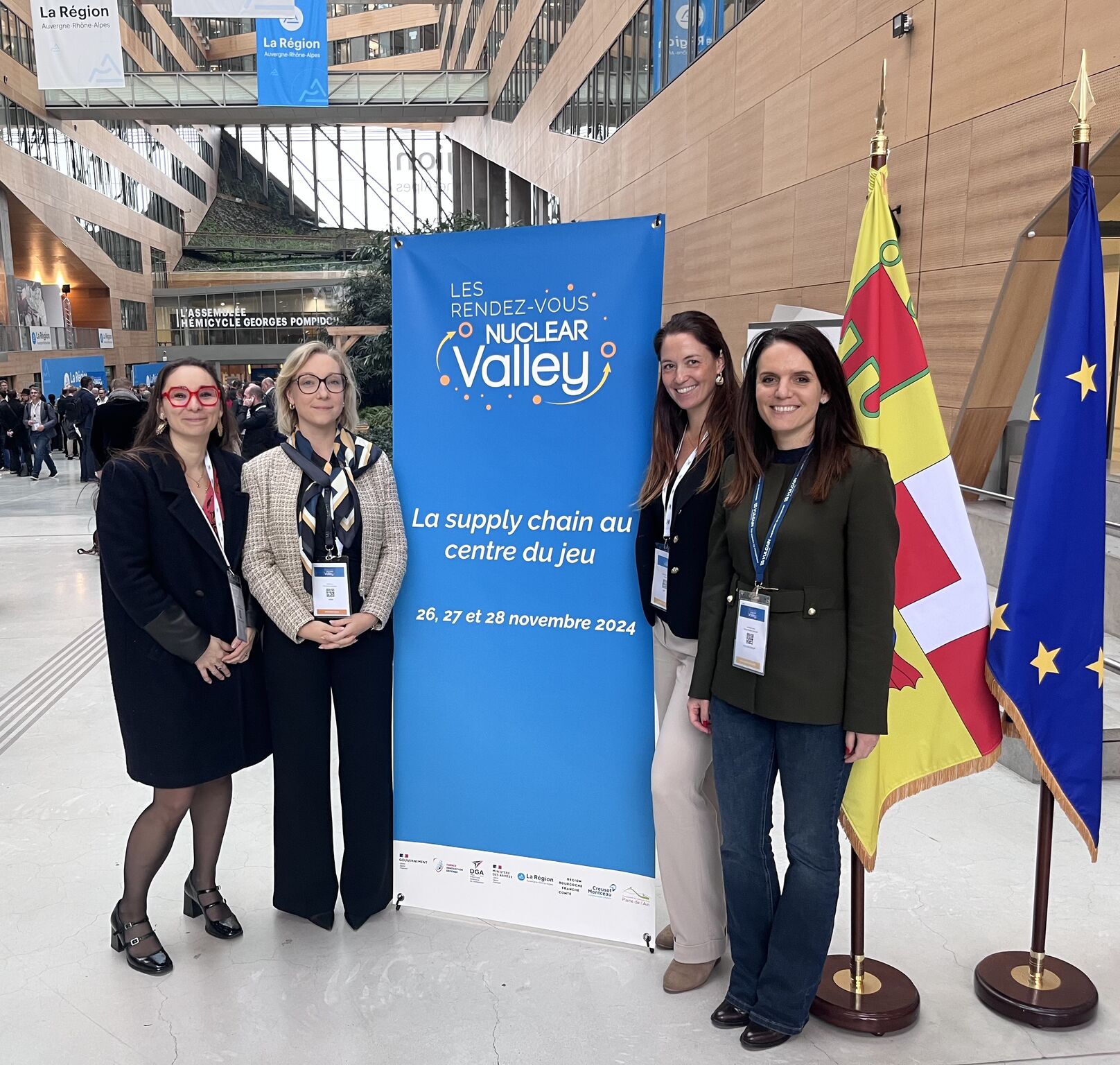 image à la une Les adhérentes de WiN RAL réunies aux Rendez-vous de Nuclear Valley à Lyon