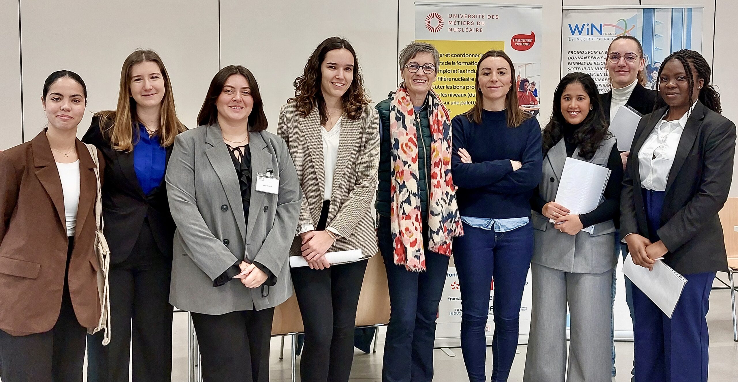 image à la une Rencontre avec les étudiants du Master Ingénierie Nucléaire de Valence : un engagement fort pour la mixité